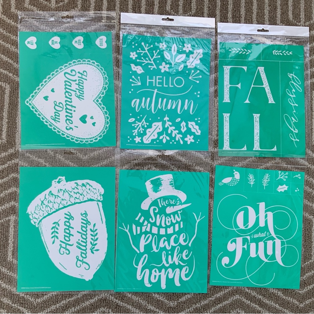 Chalk Couturere Silk Stencilils